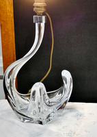 Baccarat Crystal Swan Shaped Lamp (3 of 7) Baccarat Crystal Swan Shaped Lamp (3 of 7)