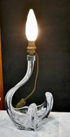 Baccarat Crystal Swan Shaped Lamp (4 of 7) Baccarat Crystal Swan Shaped Lamp (4 of 7)