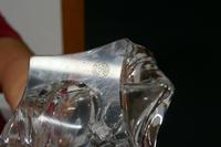 Baccarat Crystal Swan Shaped Lamp (7 of 7) Baccarat Crystal Swan Shaped Lamp (7 of 7)