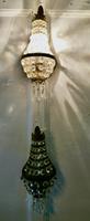 Pair of French Brass & Crystal Chandelier Wall Lamps (5 of 5) Pair of French Brass & Crystal Chandelier Wall Lamps (5 of 5)