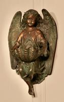 French Bronze Angel, Wall Plaque after Dumaige 1838 (2 of 5) French Bronze Angel, Wall Plaque after Dumaige 1838 (2 of 5)