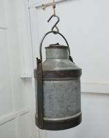 Large 19th Century Galvanised Metal Milk Churn with Iron Strapping (2 of 6) Large 19th Century Galvanised Metal Milk Churn with Iron Strapping (2 of 6)