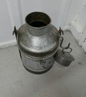 Large 19th Century Galvanised Metal Milk Churn with Iron Strapping (5 of 6) Large 19th Century Galvanised Metal Milk Churn with Iron Strapping (5 of 6)
