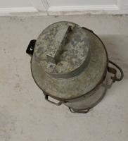 19th Century Galvanised Metal Milk Churn with Iron Strapping (2 of 4) 19th Century Galvanised Metal Milk Churn with Iron Strapping (2 of 4)