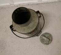 19th Century Galvanised Metal Milk Churn with Iron Strapping (4 of 4) 19th Century Galvanised Metal Milk Churn with Iron Strapping (4 of 4)