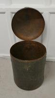 19th Century Large Heavy Metal Lockable Grain Storage Bin (6 of 7) 19th Century Large Heavy Metal Lockable Grain Storage Bin (6 of 7)