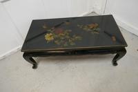 Painted & Lacquered Chinoiserie Coffee Table (2 of 9) Painted & Lacquered Chinoiserie Coffee Table (2 of 9)