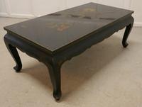 Painted & Lacquered Chinoiserie Coffee Table (6 of 9) Painted & Lacquered Chinoiserie Coffee Table (6 of 9)