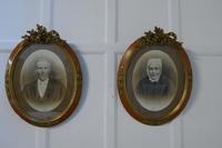 Pair of Large Portrait Photographs in Oval Ormolu Frames (7 of 10) Pair of Large Portrait Photographs in Oval Ormolu Frames (7 of 10)