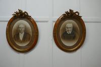 Pair of Large Portrait Photographs in Oval Ormolu Frames (8 of 10) Pair of Large Portrait Photographs in Oval Ormolu Frames (8 of 10)