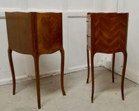 Pair of French Satin Walnut Bedside Cabinets (6 of 6) Pair of French Satin Walnut Bedside Cabinets (6 of 6)