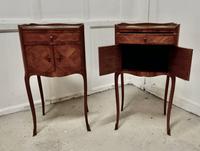 Pair of French Satin Walnut Bedside Cabinets (4 of 6) Pair of French Satin Walnut Bedside Cabinets (4 of 6)
