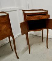 Pair of French Satin Walnut Bedside Cabinets (3 of 6) Pair of French Satin Walnut Bedside Cabinets (3 of 6)