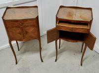 Pair of French Satin Walnut Bedside Cabinets (5 of 6) Pair of French Satin Walnut Bedside Cabinets (5 of 6)