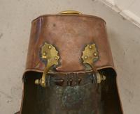 Superb Large Arts and Crafts Copper Helmet Coal Scuttle (5 of 6) Superb Large Arts and Crafts Copper Helmet Coal Scuttle (5 of 6)