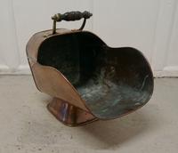 Superb Large Arts and Crafts Copper Helmet Coal Scuttle (4 of 6) Superb Large Arts and Crafts Copper Helmet Coal Scuttle (4 of 6)