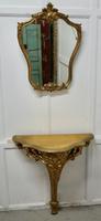 19th Century French Gilt Console or Hall Table & Matching Mirror Set (7 of 11) 19th Century French Gilt Console or Hall Table & Matching Mirror Set (7 of 11)