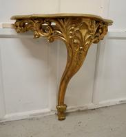 19th Century French Gilt Console or Hall Table & Matching Mirror Set (4 of 11) 19th Century French Gilt Console or Hall Table & Matching Mirror Set (4 of 11)