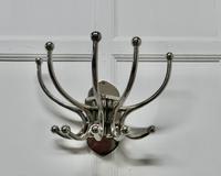 Art Deco Style French Chrome Coat Rack, Hat & Coat Hooks (5 of 8) Art Deco Style French Chrome Coat Rack, Hat & Coat Hooks (5 of 8)