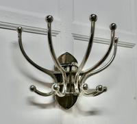 Art Deco Style French Chrome Coat Rack, Hat & Coat Hooks (4 of 8) Art Deco Style French Chrome Coat Rack, Hat & Coat Hooks (4 of 8)