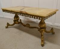 Superb Quality French Brass & Marble Coffee Table (5 of 6) Superb Quality French Brass & Marble Coffee Table (5 of 6)