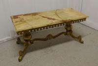 Superb Quality French Brass & Marble Coffee Table (2 of 6) Superb Quality French Brass & Marble Coffee Table (2 of 6)