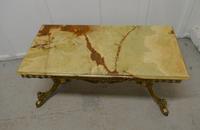 Superb Quality French Brass & Marble Coffee Table (4 of 6) Superb Quality French Brass & Marble Coffee Table (4 of 6)