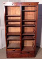 French Tambour Double Fronted Oak Art Deco Filing Cabinet c.1930 (2 of 3) French Tambour Double Fronted Oak Art Deco Filing Cabinet c.1930 (2 of 3)