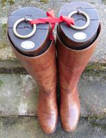 Pair of Gentleman’S Antique Leather Riding Boots with Trees C.1900 (5 of 6) Pair of Gentleman’S Antique Leather Riding Boots with Trees C.1900 (5 of 6)