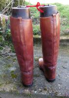 Pair of Gentleman’S Antique Leather Riding Boots with Trees C.1900 (6 of 6) Pair of Gentleman’S Antique Leather Riding Boots with Trees C.1900 (6 of 6)