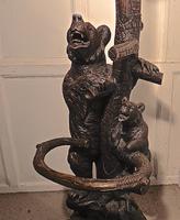 Marvellous Black Forest Carved Bear Hall Stand (5 of 5) Marvellous Black Forest Carved Bear Hall Stand (5 of 5)