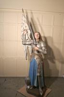 Life Size Sculpture, Joan of Arc From a French Cathedral (3 of 19) Life Size Sculpture, Joan of Arc From a French Cathedral (3 of 19)