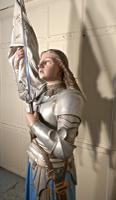 Life Size Sculpture, Joan of Arc From a French Cathedral (6 of 19) Life Size Sculpture, Joan of Arc From a French Cathedral (6 of 19)