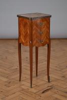 Pair of French Three Drawer Walnut Bedside Cabinets (7 of 11) Pair of French Three Drawer Walnut Bedside Cabinets (7 of 11)