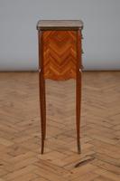 Pair of French Three Drawer Walnut Bedside Cabinets (8 of 11) Pair of French Three Drawer Walnut Bedside Cabinets (8 of 11)