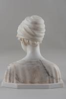 Carved Alabaster Sculpture of a Girl, Signed Morin German Artist Georges Morin (3 of 5) Carved Alabaster Sculpture of a Girl, Signed Morin German Artist Georges Morin (3 of 5)