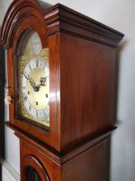 Fine Quality German 1920s Glass Fronted Mahogany Grandmother or Small Grandfather Longcase Clock with Musical Quarter Chimes & Hour Strike (3 of 7) Fine Quality German 1920s Glass Fronted Mahogany Grandmother or Small Grandfather Longcase Clock with Musical Quarter Chimes & Hour Strike (3 of 7)