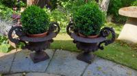 19th Century French Cast-Iron Urns (3 of 7) 19th Century French Cast-Iron Urns (3 of 7)