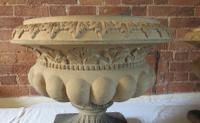Impressive Pair of Stoneware Terracotta Victorian Urns C.1850 (10 of 20) Impressive Pair of Stoneware Terracotta Victorian Urns C.1850 (10 of 20)