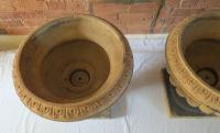 Impressive Pair of Stoneware Terracotta Victorian Urns C.1850 (12 of 20) Impressive Pair of Stoneware Terracotta Victorian Urns C.1850 (12 of 20)