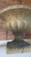 Impressive Pair of Stoneware Terracotta Victorian Urns C.1850 (19 of 20) Impressive Pair of Stoneware Terracotta Victorian Urns C.1850 (19 of 20)