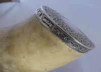 Silver Mounted Horn Desk Ornament (4 of 8) Silver Mounted Horn Desk Ornament (4 of 8)