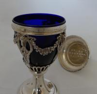 Beautiful 19th Century Continental Silver Sugar Sifter (6 of 7) Beautiful 19th Century Continental Silver Sugar Sifter (6 of 7)