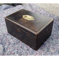Mid 19th Century Leather Fitted Box (4 of 6) Mid 19th Century Leather Fitted Box (4 of 6)