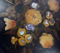 Regency Hand Painted Toleware Oval Tray (5 of 6) Regency Hand Painted Toleware Oval Tray (5 of 6)
