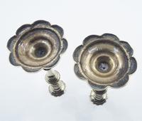 Pair of Georgian Petal Bases Candlesticks (5 of 6) Pair of Georgian Petal Bases Candlesticks (5 of 6)