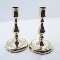 Pair of Early 18th Century Brass Candlesticks (2 of 5) Pair of Early 18th Century Brass Candlesticks (2 of 5)