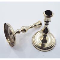 Pair of Early 18th Century Brass Candlesticks (3 of 5) Pair of Early 18th Century Brass Candlesticks (3 of 5)