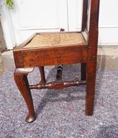 Pair of Early Georgian Oak Cab Leg Chairs (5 of 7) Pair of Early Georgian Oak Cab Leg Chairs (5 of 7)