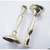Elegant Pair of Georgian Brass Candlesticks (4 of 5) Elegant Pair of Georgian Brass Candlesticks (4 of 5)